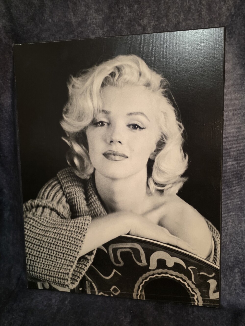 Marilyn Monroe Print- Wood Board